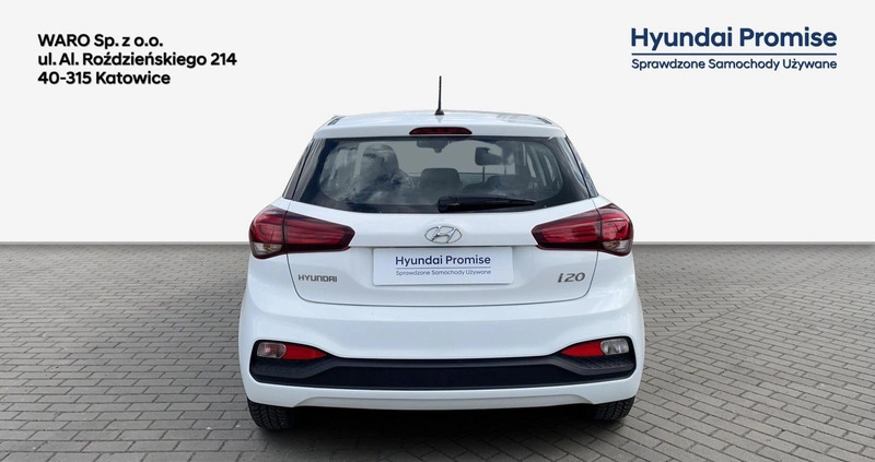 Hyundai i20 cena 54500 przebieg: 50350, rok produkcji 2019 z Ożarów małe 301